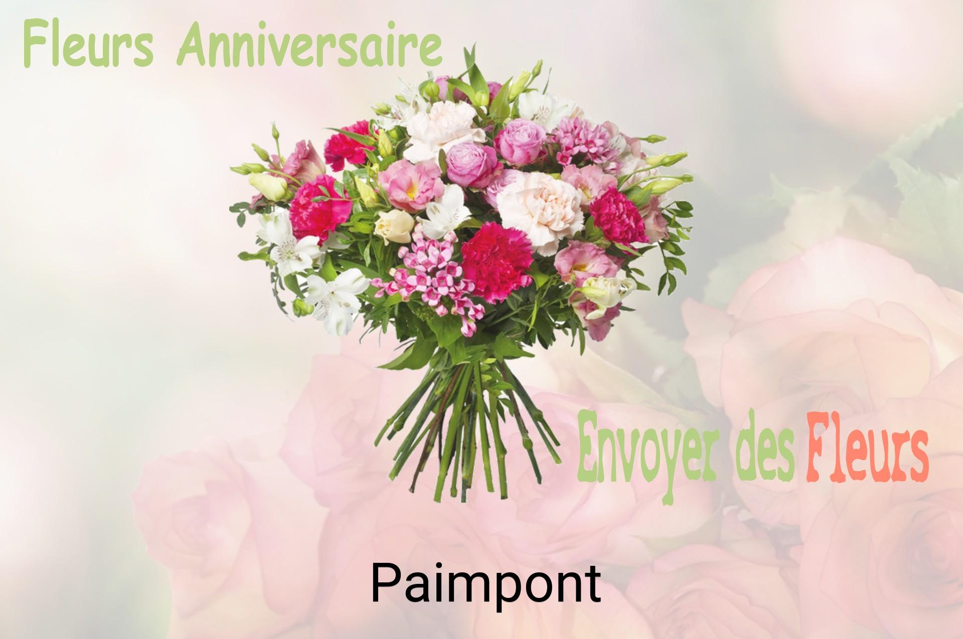 Bouquet de fleurs d’anniversaire livré à Paimpont